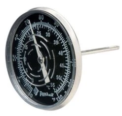 Pentair - Inline Thermometer 30/130 F With Nylon Well 6 Pentair - Inline Thermometer 30/130 F With Nylon Well -Equipment Pools 130 F with Nylon Well 2