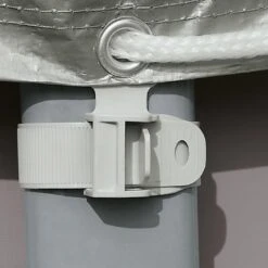 Intex - 18 Ft Round Deluxe Pool Cover For Metal Frame Pools -Equipment Pools 18 Ft Round Deluxe Pool Cover for Metal Frame Pools 8