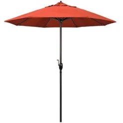 7.5 Ft Umbrella - Beige 16 7.5 Ft Umbrella - Beige -Equipment Pools 2 ft AutoTilt Patio Umbrella 40