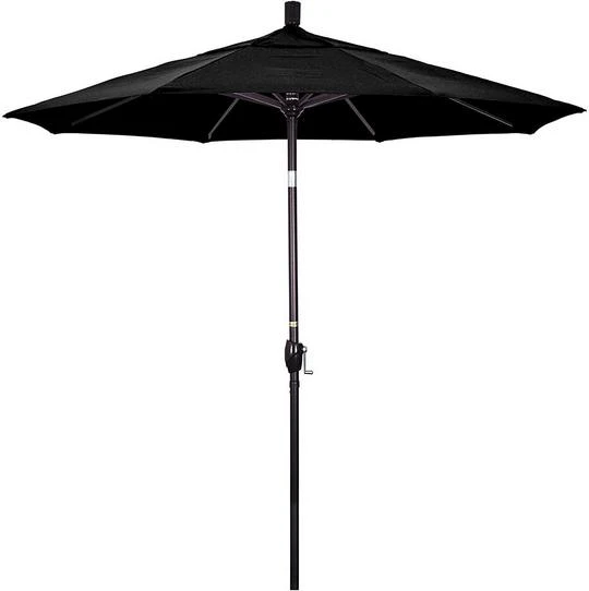 7 1/2 Ft Market Umbrella With Bronze Aluminum Pole 1 7 1/2 Ft Market Umbrella With Bronze Aluminum Pole