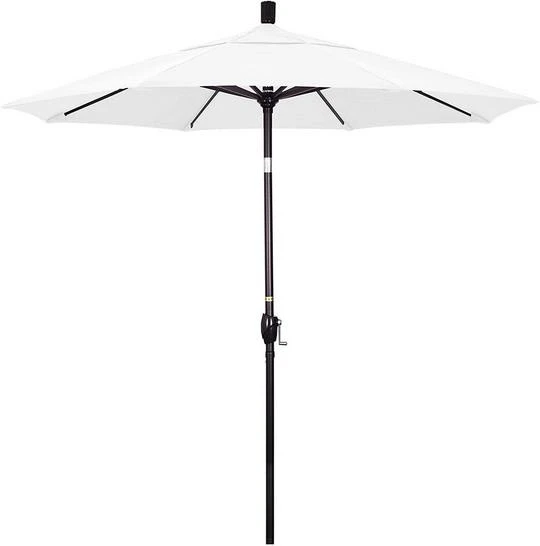 7 1/2 Ft Market Umbrella With Bronze Aluminum Pole 10 7 1/2 Ft Market Umbrella With Bronze Aluminum Pole - Image 10