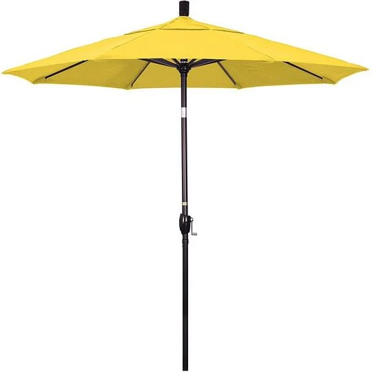 7.5 Ft Market Umbrella Bronze/Kiwi 5 7.5 Ft Market Umbrella Bronze/Kiwi - Image 5