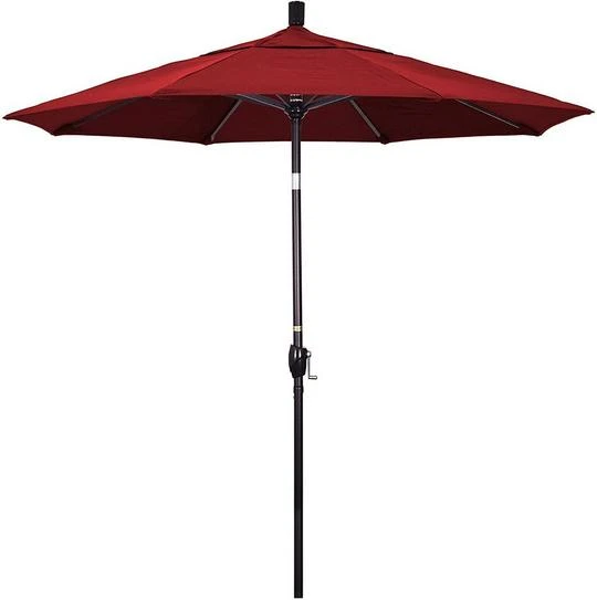 7.5 Ft Market Umbrella Bronze/Kiwi 8 7.5 Ft Market Umbrella Bronze/Kiwi - Image 8