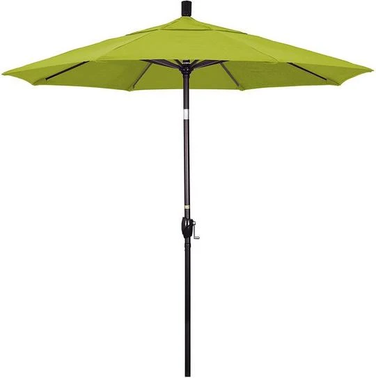 7.5 Ft Market Umbrella Bronze/Kiwi 9 7.5 Ft Market Umbrella Bronze/Kiwi - Image 9