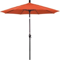7.5 Ft Market Umbrella Bronze/Kiwi 33 7.5 Ft Market Umbrella Bronze/Kiwi -Equipment Pools 2 ft Market Umbrella with Bronze Aluminum Pole 33