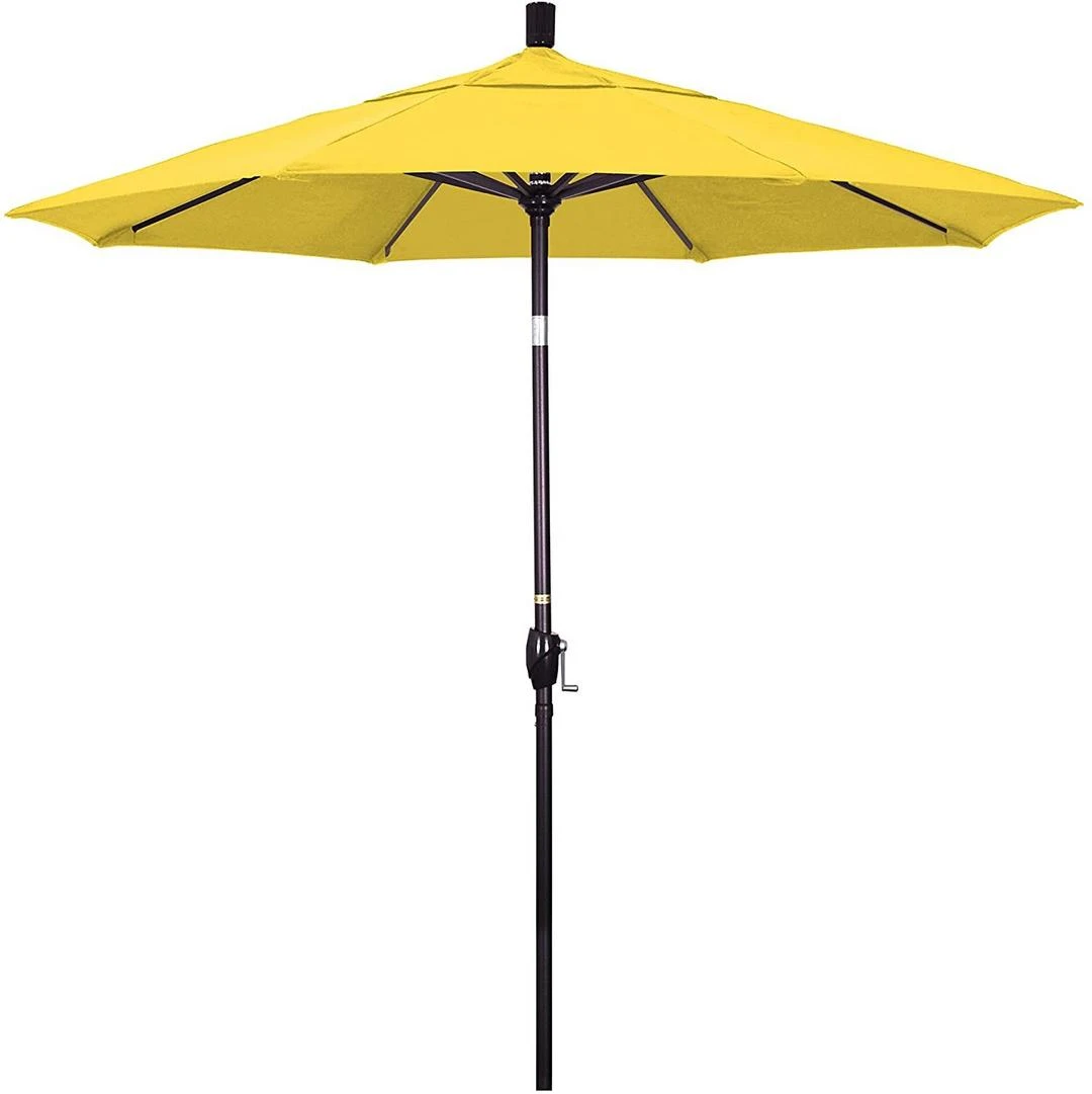 7.5 Ft Market Umbrella Bronze/Kiwi 17 7.5 Ft Market Umbrella Bronze/Kiwi - Image 17