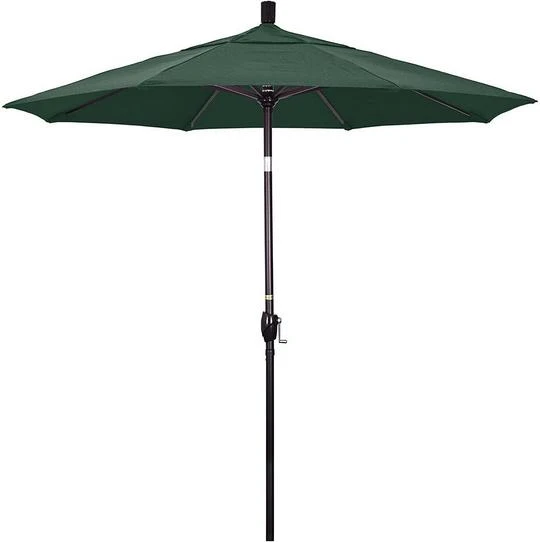 7.5 Ft Market Umbrella Bronze/White 4 7.5 Ft Market Umbrella Bronze/White - Image 4