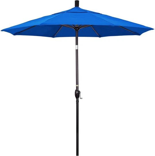 7.5 Ft Market Umbrella Bronze/White 7 7.5 Ft Market Umbrella Bronze/White - Image 7