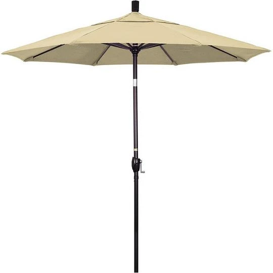 7.5 Ft Market Umbrella Bronze/White 11 7.5 Ft Market Umbrella Bronze/White - Image 11
