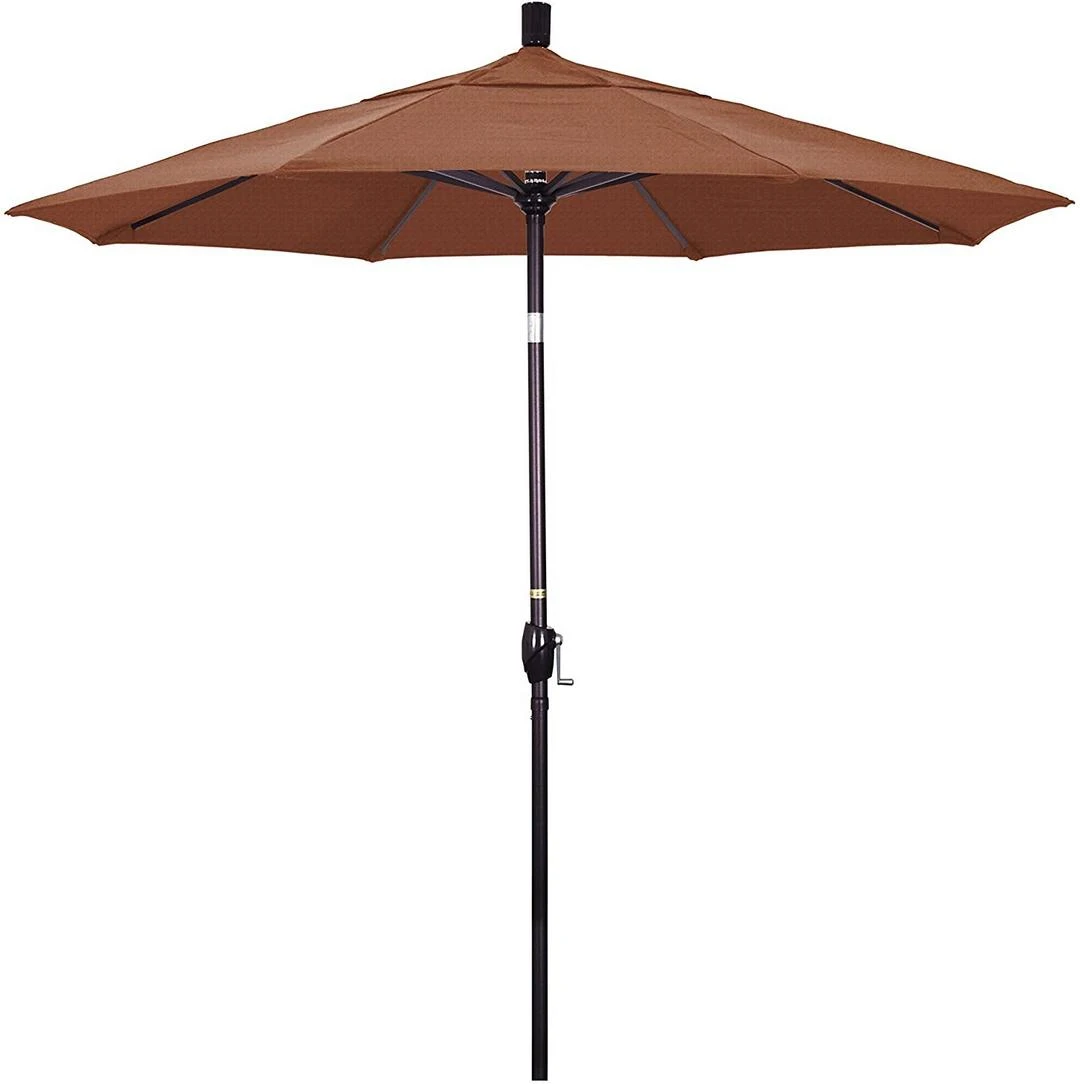 7.5 Ft Market Umbrella Bronze/White 18 7.5 Ft Market Umbrella Bronze/White - Image 18