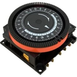 Diehl - 24 Hr Spa Timer, SPDT 240V, 5-Term Orange Panel Mount -Equipment Pools 24 hr Spa Timer SPDT 240V 5 Term Orange Panel Mount 3