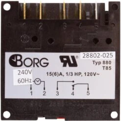 Diehl - 24 Hr Spa Timer, SPDT 240V, 5-Term Orange Panel Mount -Equipment Pools 24 hr Spa Timer SPDT 240V 5 Term Orange Panel Mount 6