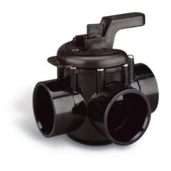 Pentair - 263028 Three Port Diverter Valve With 2" PVC Pipe - Grey