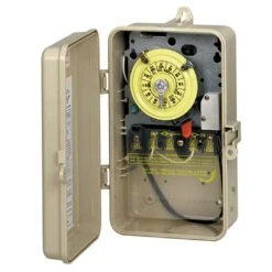 Intermatic - 208/277V Timer With Heater Delay Plastic Outdoor Enclosure -Equipment Pools 277V Timer with Heater Delay Plastic Outdoor Enclosure 4