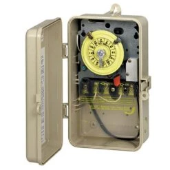 Intermatic - 208/277V Timer With Heater Delay Plastic Outdoor Enclosure -Equipment Pools 277V Timer with Heater Delay Plastic Outdoor Enclosure 5