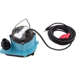 Franklin Electric - Little Giant 6 Series Manual Submersible Pump 1/3HP 45 GPM With 25' Cord, 115V