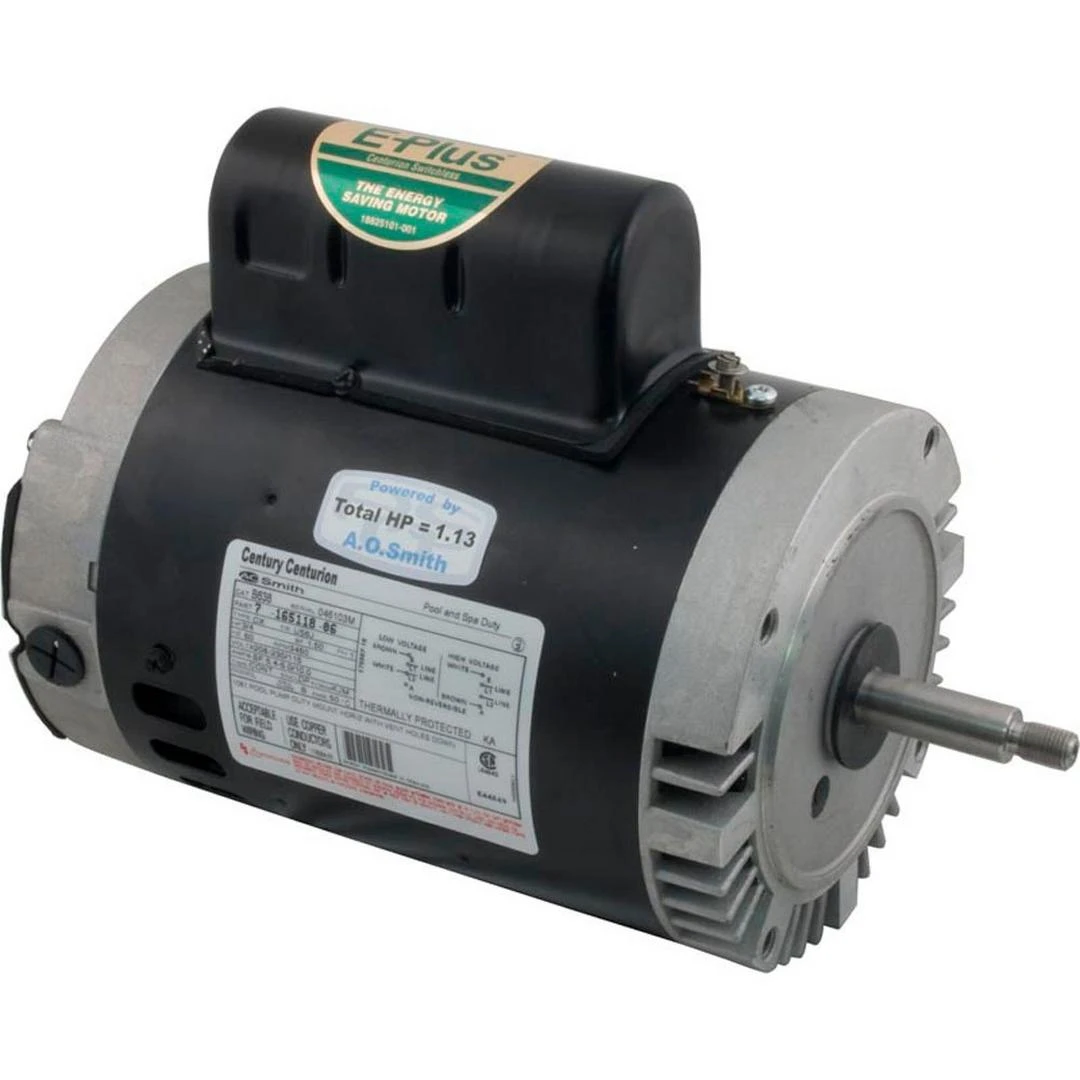 Century A.O. Smith - E-Plus Energy Efficient 56J C-Face 3/4 HP Full Rated Pool And Spa Pump Motor 2 Century A.O. Smith - E-Plus Energy Efficient 56J C-Face 3/4 HP Full Rated Pool And Spa Pump Motor - Image 2