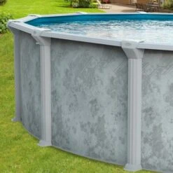 Ambassador 21' X 52" Round Above Ground Pool Package -Equipment Pools Ambassador 21 x 52 Round Above Ground Pool Package 3
