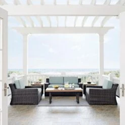 Crosley - Beaufort 6-Piece Wicker Set