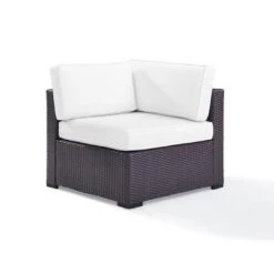 Crosley - Biscayne Corner Chair With Mist Cushions -Equipment Pools Biscayne Corner Chair with Cushions 17
