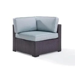 Crosley - Biscayne Corner Chair With White Cushions 16 Crosley - Biscayne Corner Chair With White Cushions -Equipment Pools Biscayne Corner Chair with Cushions 6