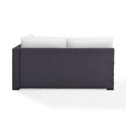 Crosley - Biscayne Loveseat With Mist Cushions -Equipment Pools Biscayne Loveseat with Cushions 5