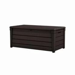 Keter - Brightwood 120 Gallon Deck Box, Brown