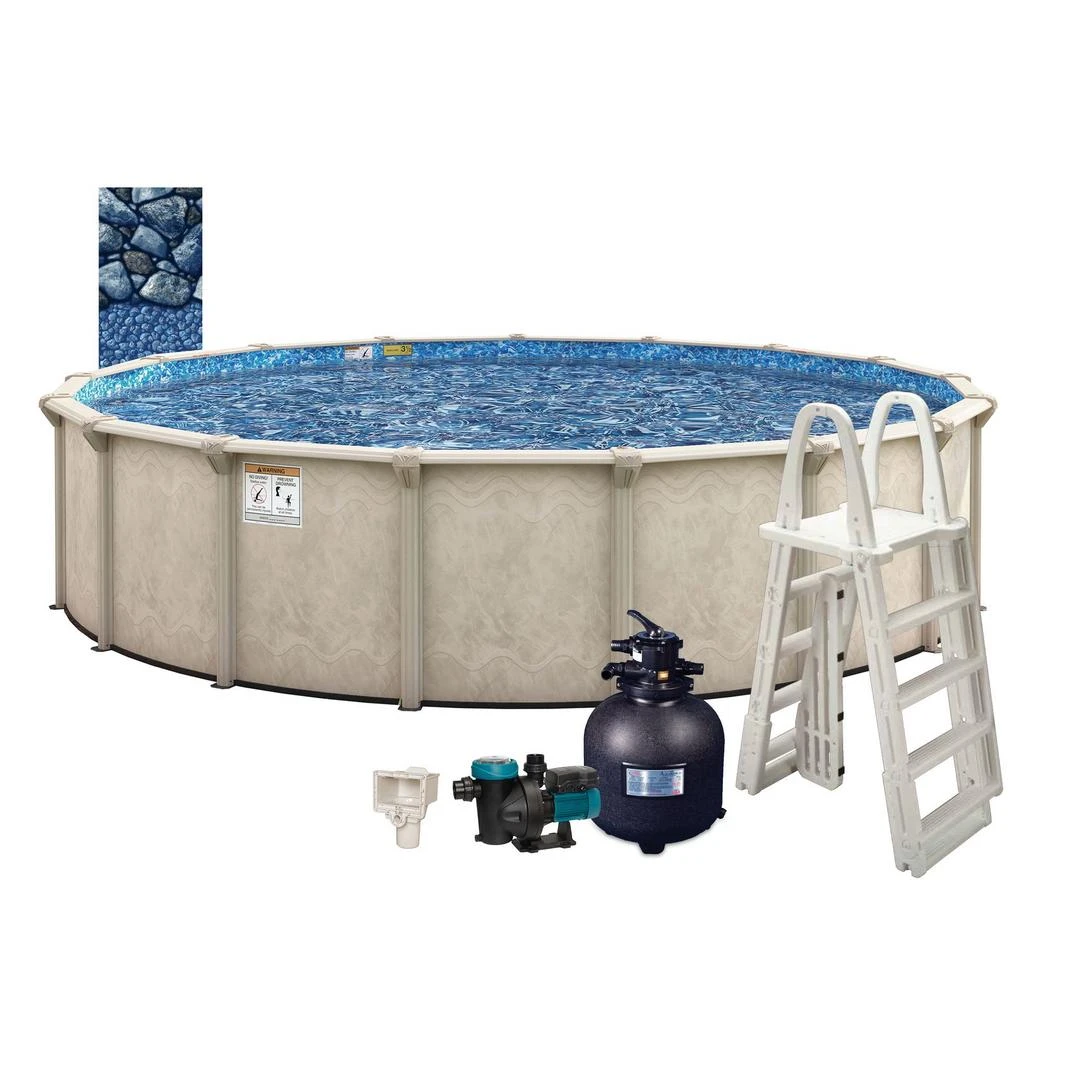 Cascade 15' X 52" Round Above Ground Pool Package 8 Cascade 15' X 52" Round Above Ground Pool Package - Image 8