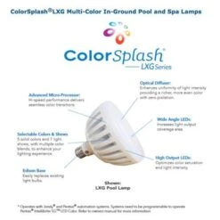 J&J Electronics - ColorSplash LXG LED Multi-Color 120V Replacement Pool Light Bulb -Equipment Pools ColorSplash LXG LED Multi Color 120V Replacement Pool Light Bulb 2