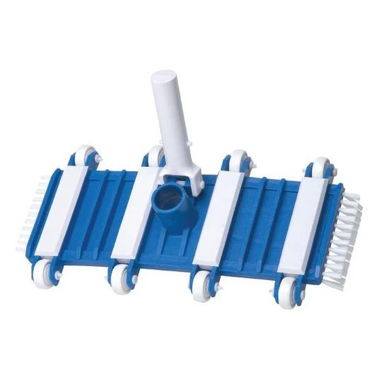 Ocean Blue - Concrete Pool Vacuum Head With Brushes 1 Ocean Blue - Concrete Pool Vacuum Head With Brushes