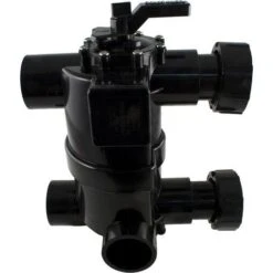 Jandy - DEL Series 2-in-1 Neverlube Multiport Backwash Valve With Pre-Plumbed Union Kit