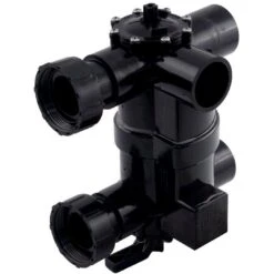 Jandy - DEL Series 2-in-1 Neverlube Multiport Backwash Valve With Pre-Plumbed Union Kit -Equipment Pools DEL Series 2 in 1 Neverlube Multiport Backwash Valve with Pre Plumbed Union Kit 5