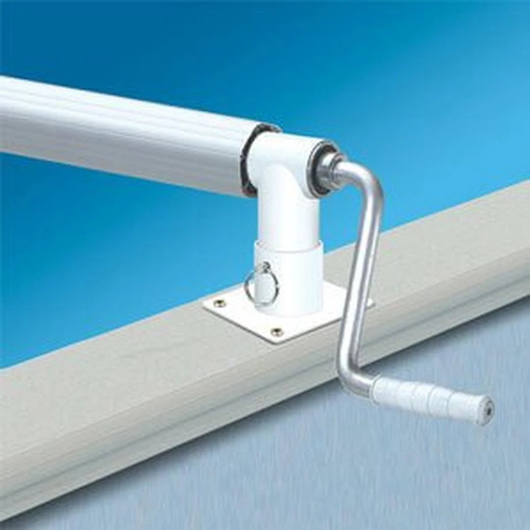 Deluxe Above Ground Pool Solar Cover Reel Up To 24' Wide 2 Deluxe Above Ground Pool Solar Cover Reel Up To 24' Wide - Image 2