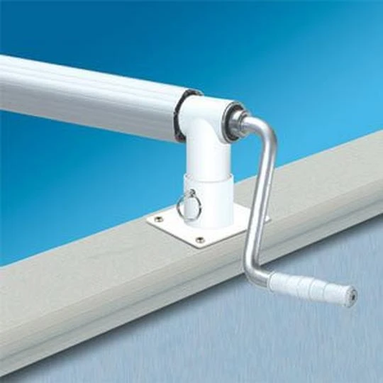 Deluxe Above Ground Pool Solar Cover Reel Up To 24' Wide 1 Deluxe Above Ground Pool Solar Cover Reel Up To 24' Wide