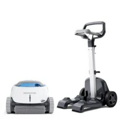 Dolphin - Dolphin Proteus DX4 Robotic Pool Cleaner With Universal Pro Caddy Bundle