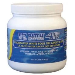 EZ Products - E-Z Patch 4FS Fast Set White Pool Tile Grout Repair
