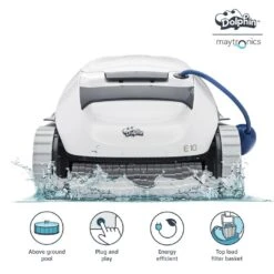 Dolphin - E10 Above Ground Robotic Pool Cleaner -Equipment Pools E10 Above Ground Robotic Pool Cleaner 9