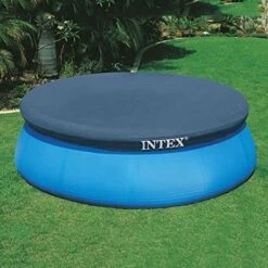 Intex - Easy Set 10 Ft Round Pool Cover 16 Intex - Easy Set 10 Ft Round Pool Cover -Equipment Pools Easy Set 10 Ft Round Pool Cover 2