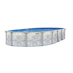 Eden 12'x24' X 52" Oval Above Ground Pool Package -Equipment Pools Eden 12x24 x 52 Oval Above Ground Pool Package 8
