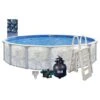 Eden 21' X 52" Round Above Ground Pool Package