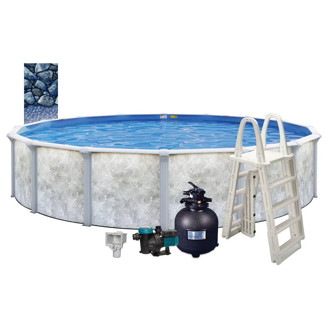 Eden 27' X 52" Round Above Ground Pool Package 7 Eden 27' X 52" Round Above Ground Pool Package - Image 7