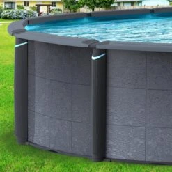 Edge 18'x33' X 52" Oval Above Ground Pool Package -Equipment Pools Edge 18x33 x 52 Oval Above Ground Pool Package 8