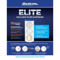 Leslie's - Elite Replacement Filter Cartridge For Pentair CC150 And Predator 150 -Equipment Pools Elite Replacement Filter Cartridge for Pentair CC150 and Predator 150 3