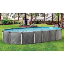 Emotion 15'x30' X 52" Oval Above Ground Pool Package -Equipment Pools Emotion 15x30 x 52 Oval Above Ground Pool Package 2