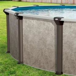 Epic 12' X 52" Round Above Ground Pool Package -Equipment Pools Epic 12 x 52 Round Above Ground Pool Package 3