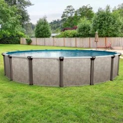 Epic 24' X 52" Round Above Ground Pool Package -Equipment Pools Epic 24 x 52 Round Above Ground Pool Package 7