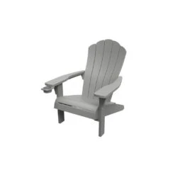 Keter - Everest Adirondack Chair, Grey -Equipment Pools Everest Adirondack Chair Grey 3