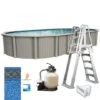 Excursion 18'x33' X 54" Oval Above Ground Pool Package