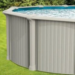 Excursion 18'x33' X 54" Oval Above Ground Pool Package -Equipment Pools Excursion 18x33 x 54 Oval Above Ground Pool Package 3