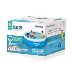 Bestway - Fast Set 10' Round Inflatable Pool Set -Equipment Pools Fast Set 10 Round Inflatable Pool Set 2